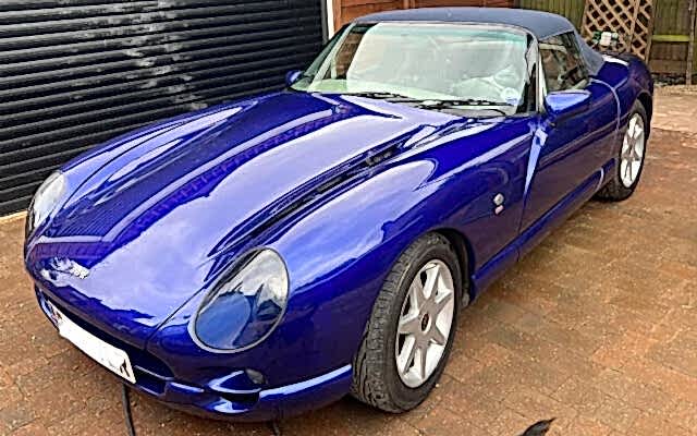 Blue TVR ceramic coat photo